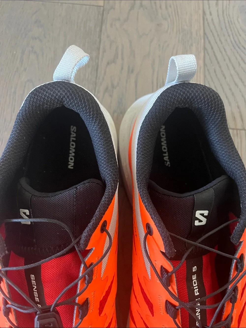 Salomon Men's Sense Ride 5 trail Shoes with Quicklace size 10.5 - Picture 2 of 7